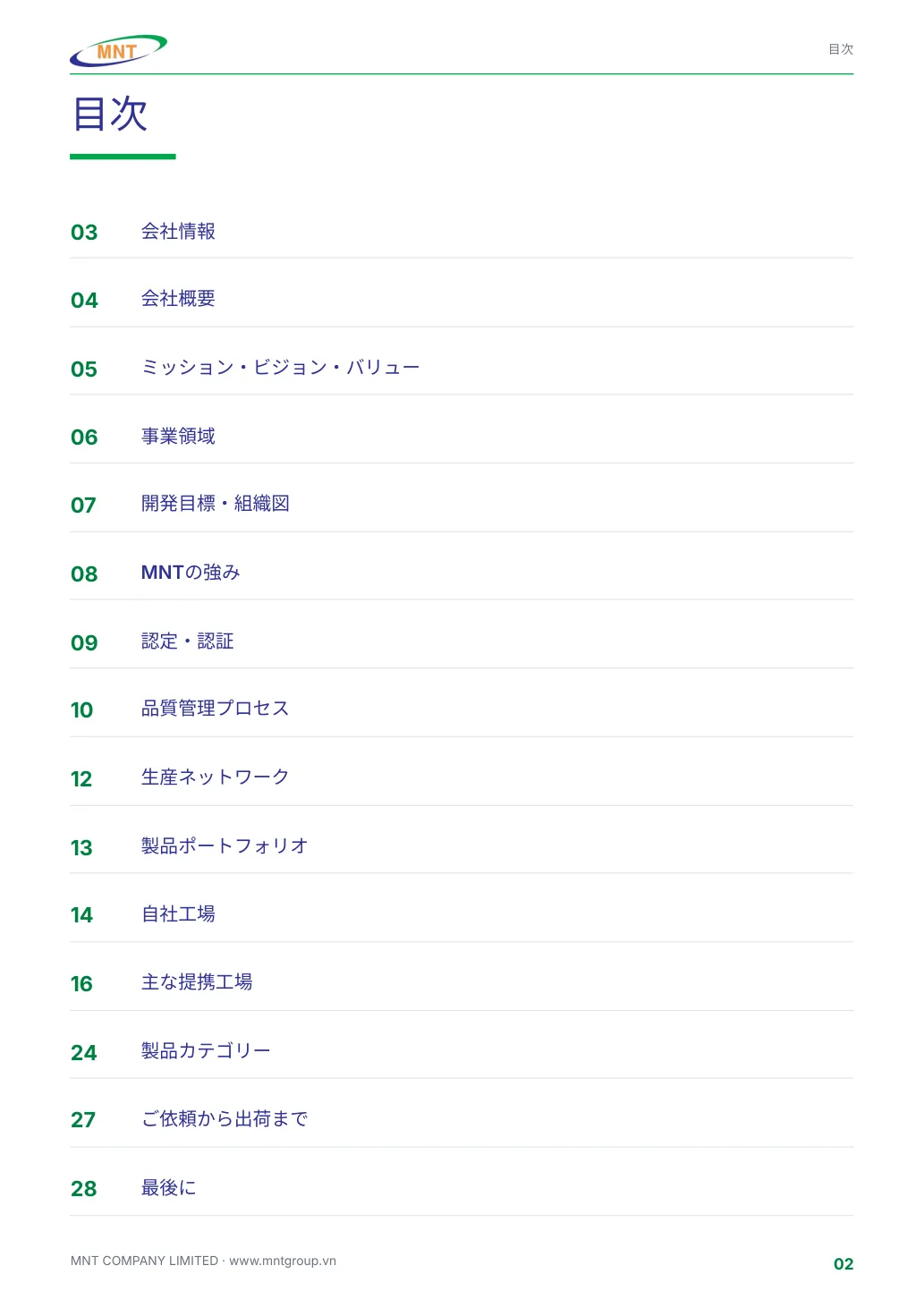 MNTのご紹介 ページ 2