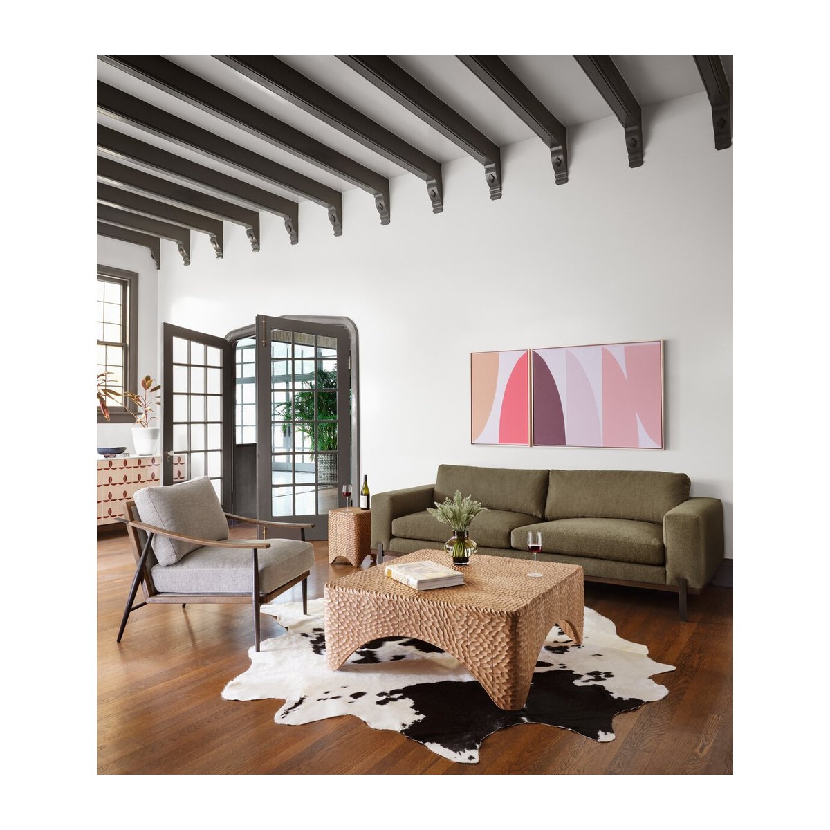 Upholstered Lounge Chair