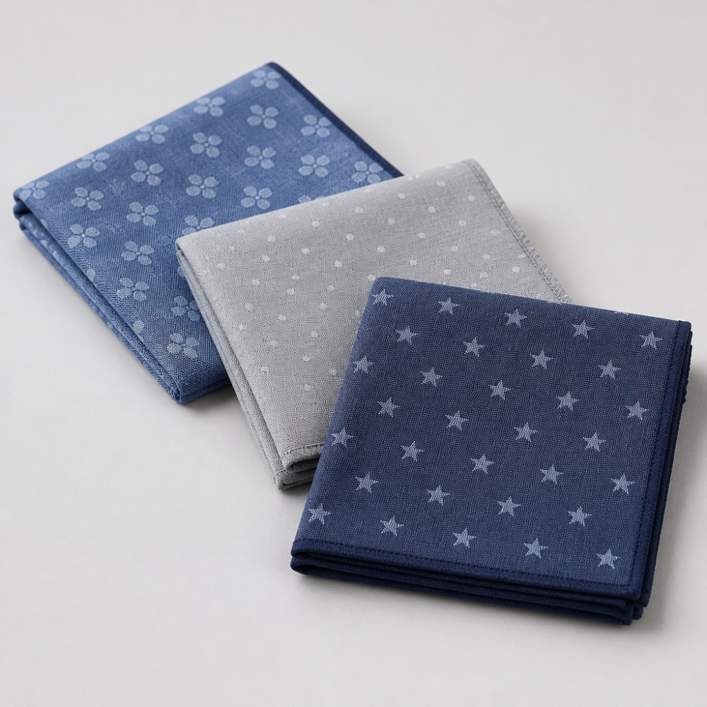 Jacquard-weave Handkerchief