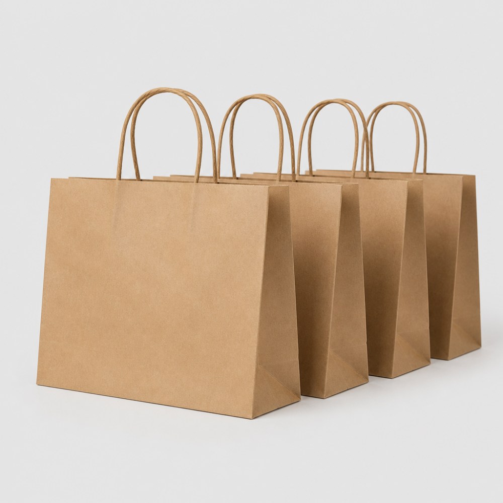 Kraft Carry Bags, Landscape