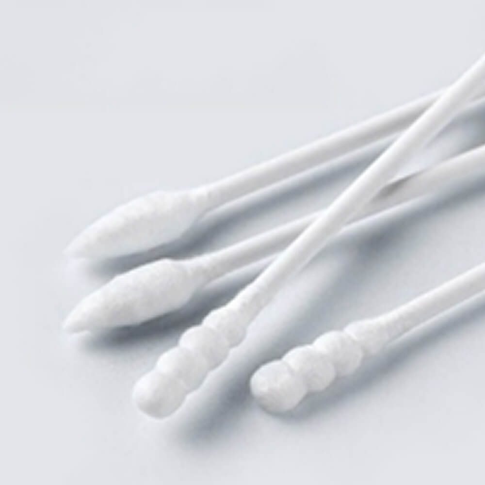 Spiral-tip Cotton Buds