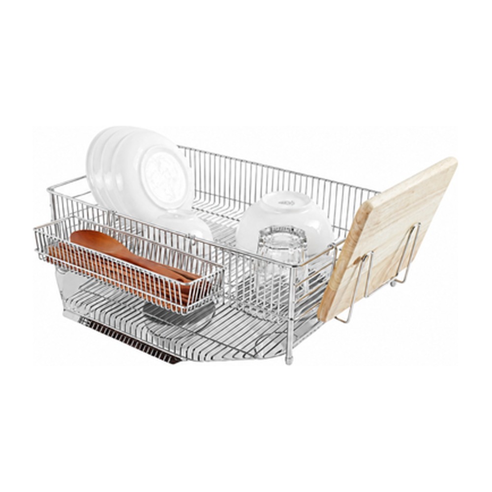 Stainless Steel Dish Drying Rack, 1 Tier