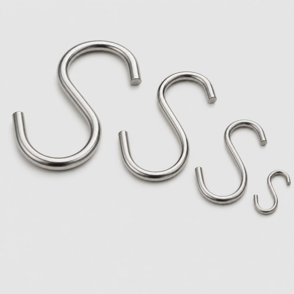 Stainless-steel S-shaped Hooks