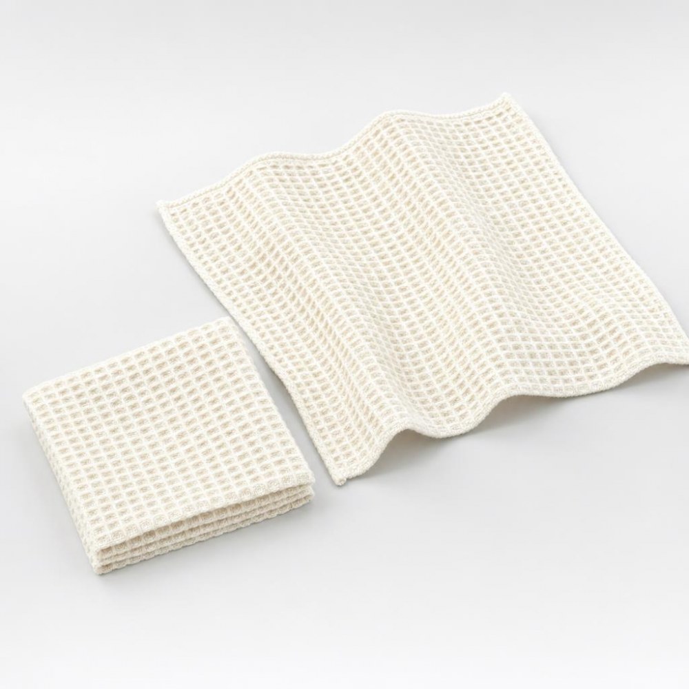 Waffle-weave Cotton Dishcloth